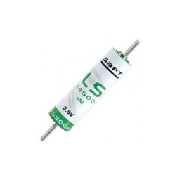 Pile SAFT LS14500 Lithium - AA - CNA - Fils coaxial - 3,6V - 2,4Ah