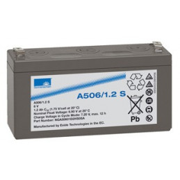 EXIDE Sonnenschein 6V - 1,2Ah - Dryfit A500 - Bac VO - A506/1.2S