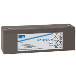 EXIDE Sonnenschein 12V - 2Ah - Dryfit A500 - Bac VO - A512/2S