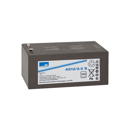 EXIDE Sonnenschein 12V - 3.5Ah - Dryfit A500 - Bac VO - A512/3.5S