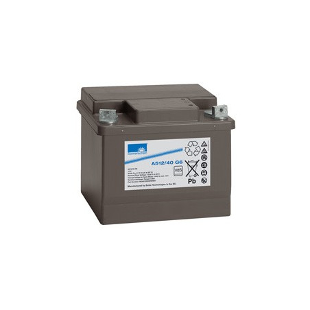 Batterie Exide  SONNENSCHEIN A512/40 G6 PLOMB GEL 12V 16AH