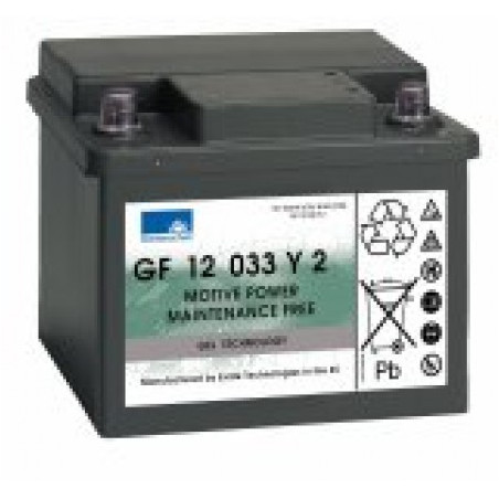 Batterie Exide SONNENSCHEIN GF12033Y2 PLOMB GEL 12V 33AH Dryfit A500C