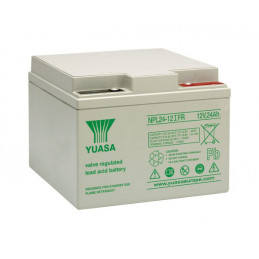 Batterie YUASA de 12V et 24.0Ah  - NPL24-12 I FR - Longue durée de vie