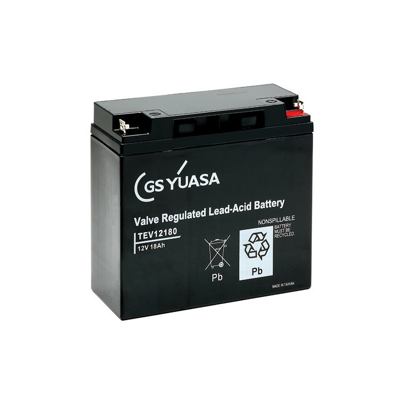 YUASA 12V - 18.0Ah - NPC18-12 - TEV12180 YUASA 12V - 18.0Ah - NPC18-12 - TEV12180