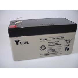 Batterie Y1.2-12 YUASA / YUCEL - Plomb - AGM - 12V - 1.2Ah
