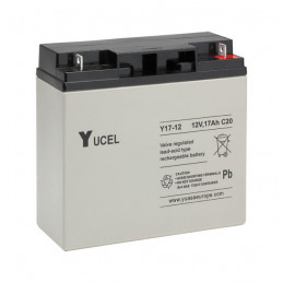 Batterie marque YUASA gamme YUCEL de 12V et 17.0Ah - Y17-12 - AGM
