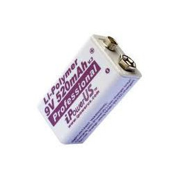 Batterie 6LR61 I POWER US rechargeable - Li-Ion Polymer - 9V - 800mAh