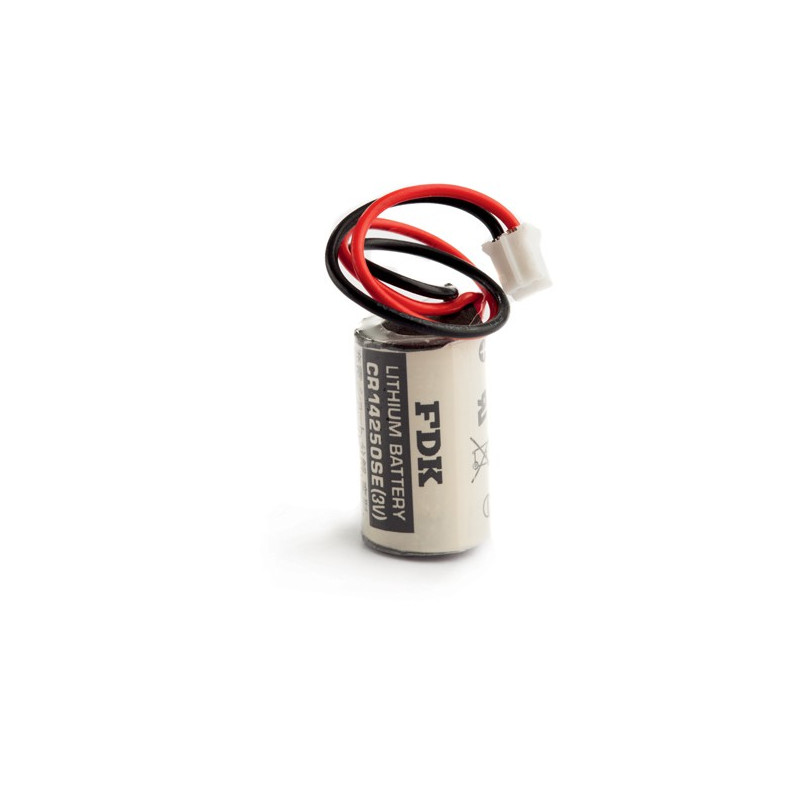 Pile CR14250 - Lithium - 3V - 850mAh + connecteur
