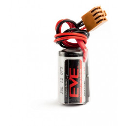 Chrono pile lithium ER17335 3.6V 2100mAh + Connecteur
