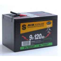 Pile CEGASA 6AS3/120B - Alcaline - 9V - 120 Ah