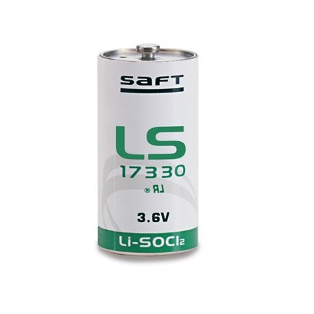 Pile SAFT 2/3A - LS17330 - Lithium - 3.6V - 2.1 Ah