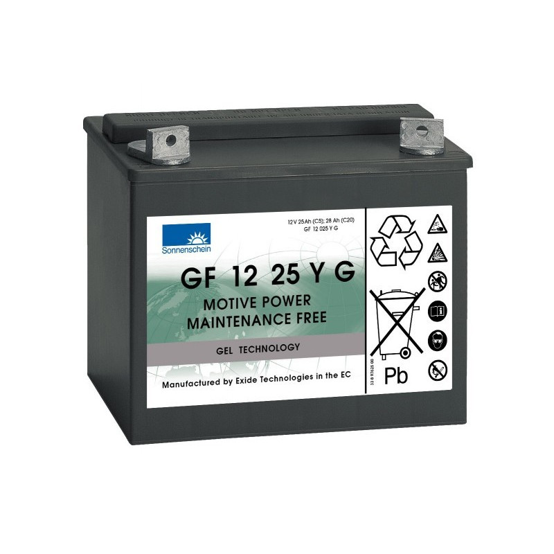 EXIDE Sonnenschein 12V - 25,0Ah - Dryfit A500C - G6 - GF12025YG EXIDE Sonnenschein 12V - 25,0Ah - Dryfit A500C - G6 - GF12025YG