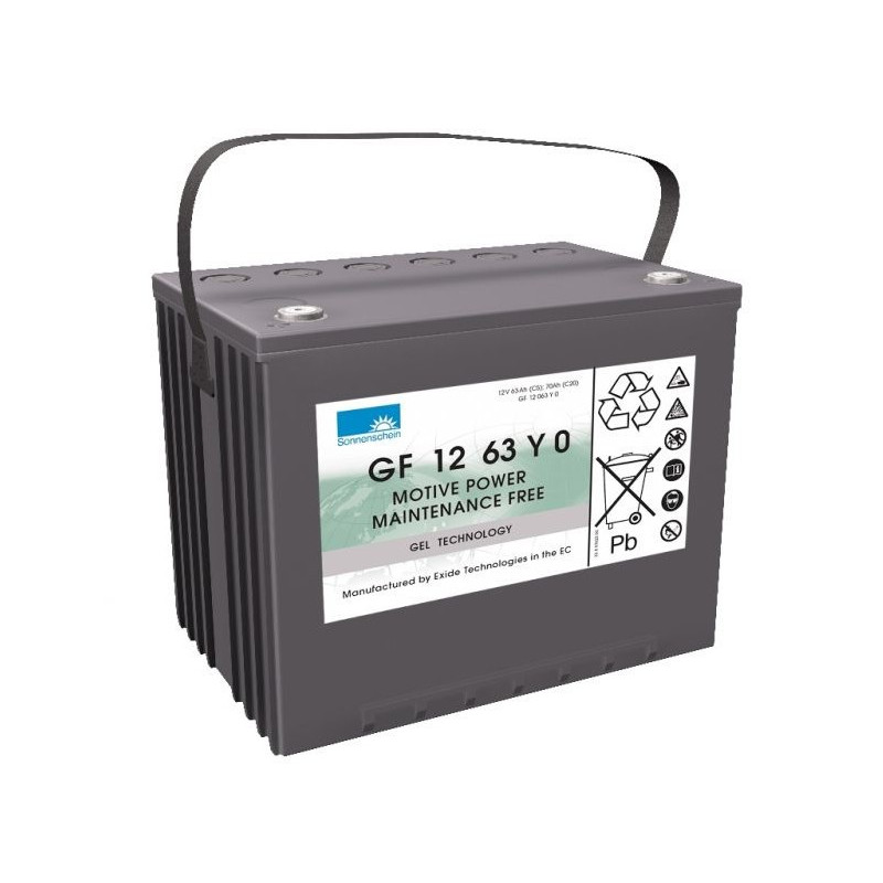 EXIDE Sonnenschein 12V - 63,0Ah - Dryfit A500C - GF12063YO EXIDE Sonnenschein 12V - 63,0Ah - Dryfit A500C - GF12063YO
