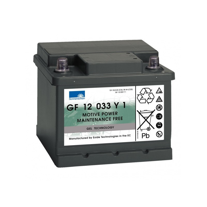 EXIDE Sonnenschein 12V - 33Ah - Dryfit A500C - B Auto - GF12033Y1 EXIDE Sonnenschein 12V - 33Ah - Dryfit A500C - B Auto - GF12033Y1