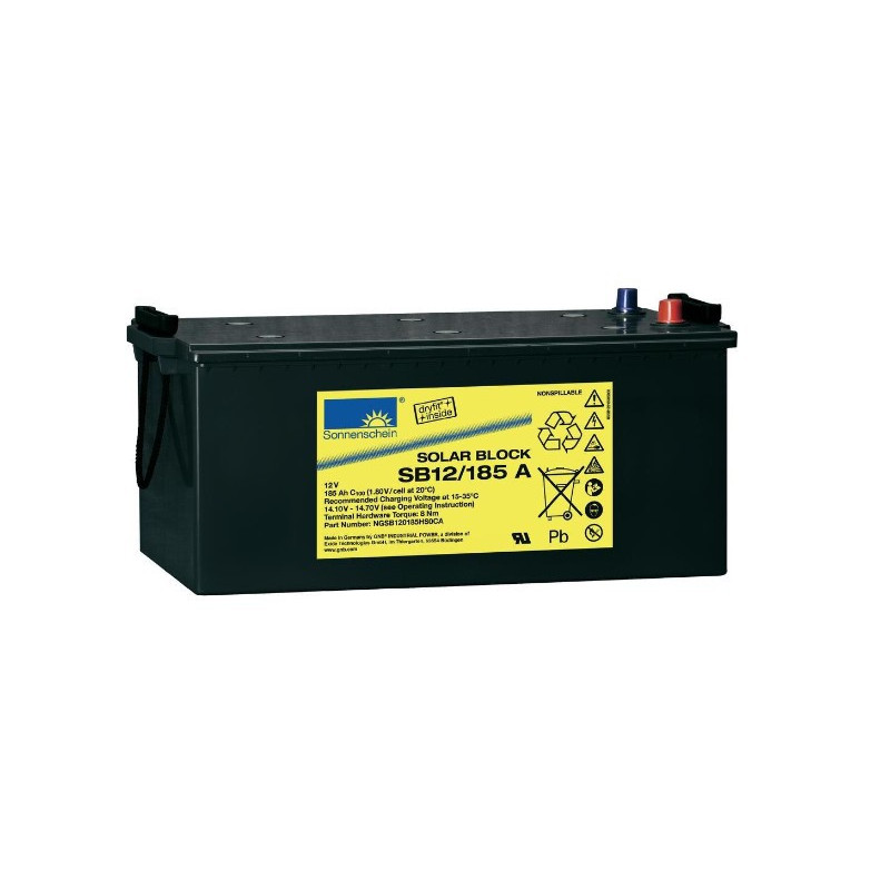EXIDE SOLAR - SB12/185A - 12V - 185Ah EXIDE SOLAR - SB12/185A - 12V - 185Ah