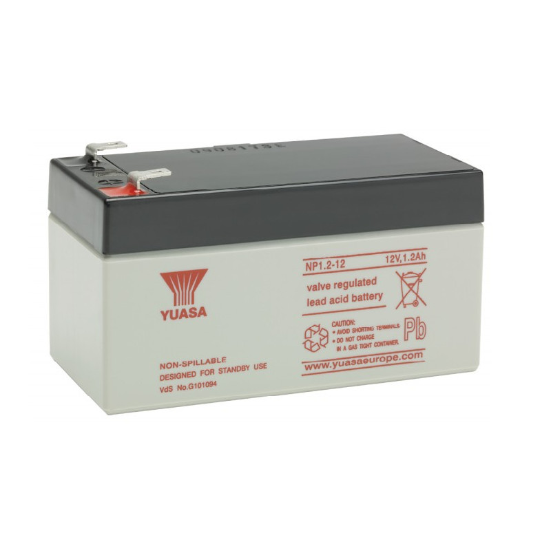 YUASA 12V - 1.2Ah - NP1.2-12 - AGM