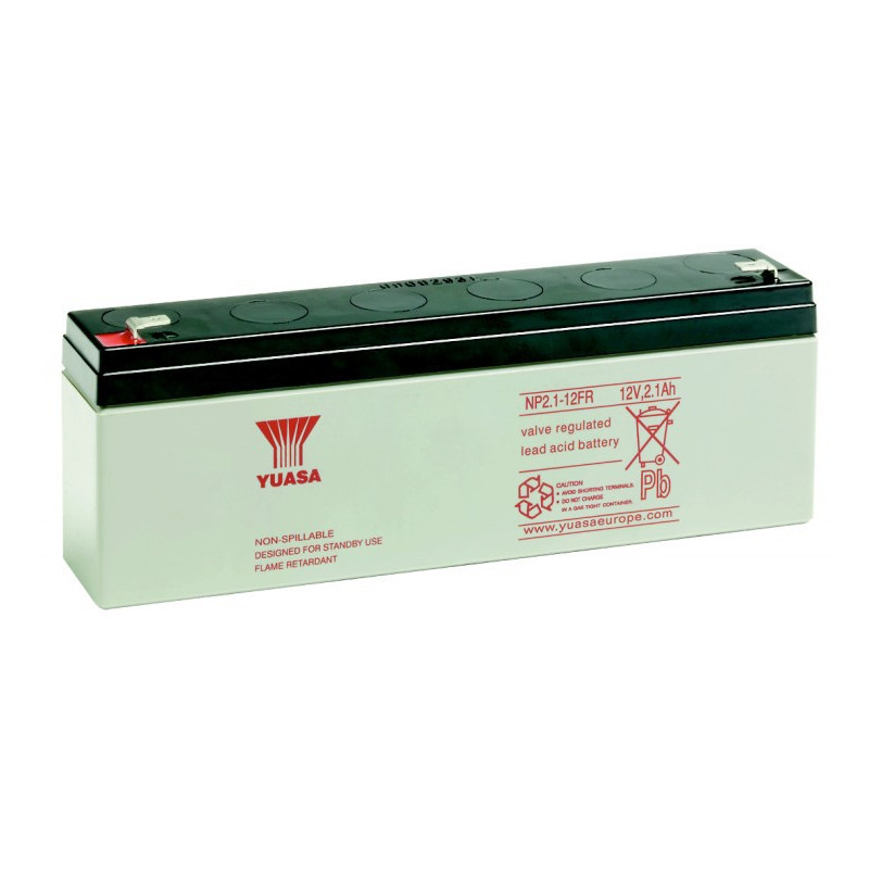 YUASA 12V - 2.1Ah - NP2.1-12 - AGM