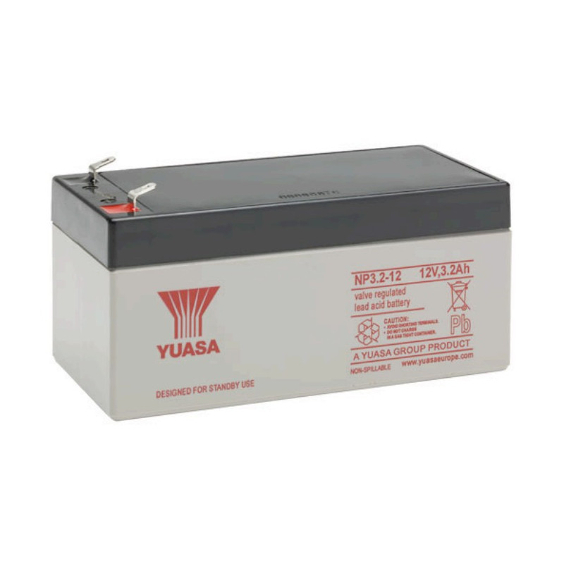 YUASA 12V - 3.2Ah - NP3.2-12 - AGM