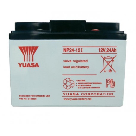Batterie onduleur yuasa NP24-12 12V 24ah  166X175X125MM 