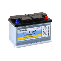 EXIDE - TUDOR - 12V - 60Ah - FF12-060