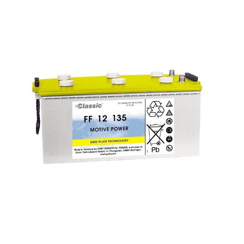 EXIDE - TUDOR - 12V - 135Ah - FF12-135 EXIDE - TUDOR - 12V - 135Ah - FF12-135
