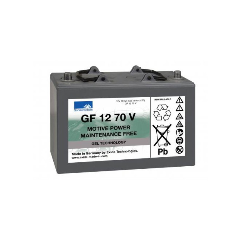 EXIDE - TUDOR - 12V - 70Ah - GF12-070V EXIDE - TUDOR - 12V - 70Ah - GF12-070V