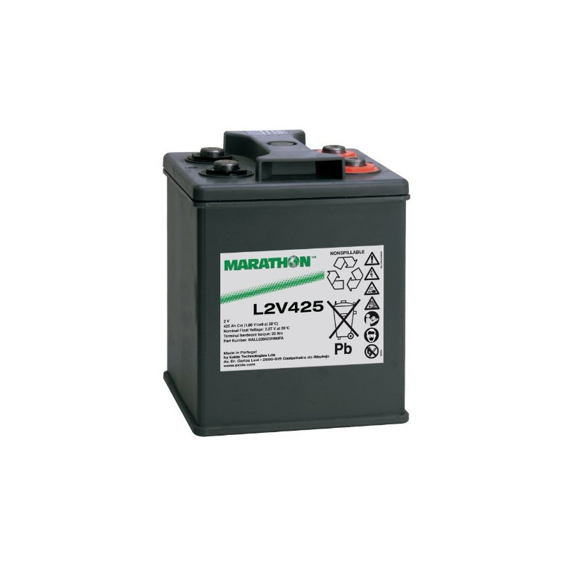 EXIDE Marathon 2V - 425 Ah - Long Life - L2V425 EXIDE Marathon 2V - 425 Ah - Long Life - L2V425