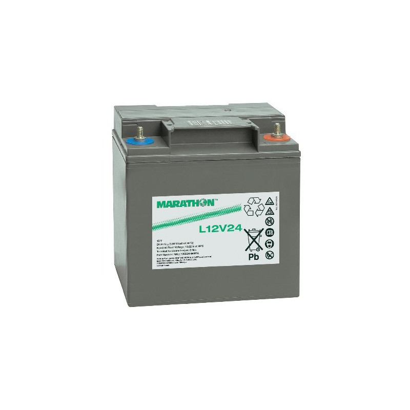 EXIDE Marathon 12V - 24 Ah - Long Life - L12V24 EXIDE Marathon 12V - 24 Ah - Long Life - L12V24