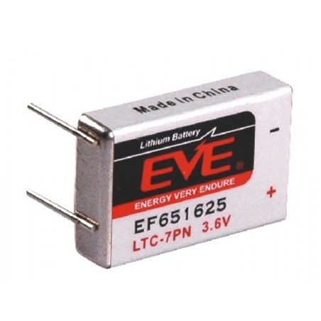 Pile Lithium  Prismatique 3.6V – LTC-7  - EF651625