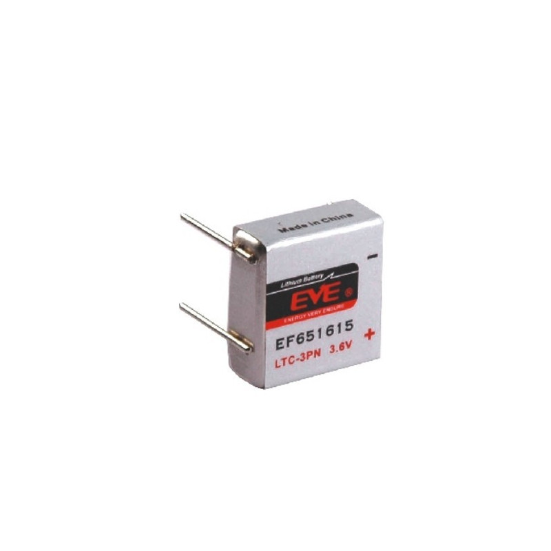 Pile Lithium Prismatique 3.6V – LTC-3 - EF651615 Pile Lithium Prismatique 3.6V – LTC-3 - EF651615