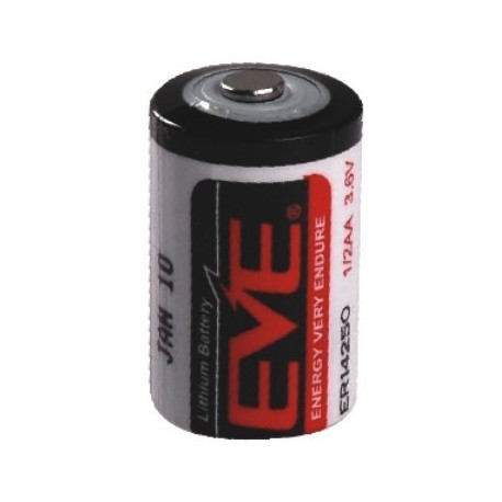 Pile EVE ER14250 1/2AA - Lithium - 3,6V - 1,2Ah