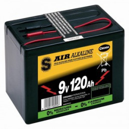 CEGASA Pile Alcaline 6AS3/120B - 9V - 120 Ah