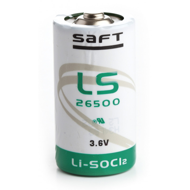 SAFT LS26500 - C - Pile Lithium - 3,6V - 7,3Ah SAFT LS26500 - C - Pile Lithium - 3,6V - 7,3Ah