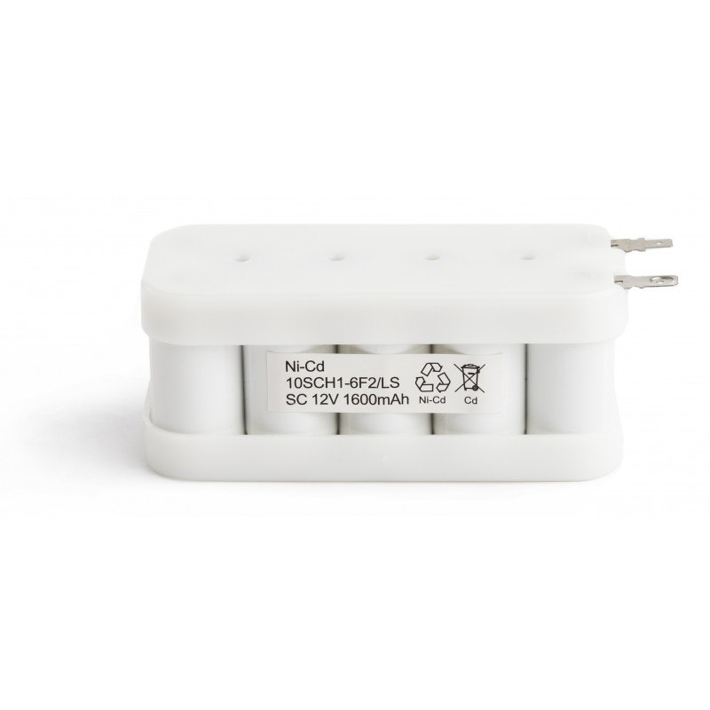 Pack Batterie BAES Flasque NiCd – 12V – 0,8Ah – AA Pack Batterie BAES Flasque NiCd – 12V – 0,8Ah – AA