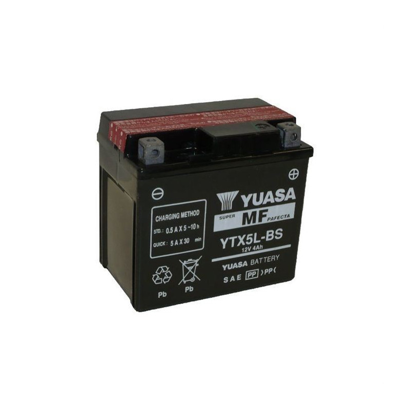 YUASA Batterie Moto 12V – 5Ah - YTX5LBS YUASA Batterie Moto 12V – 5Ah - YTX5LBS