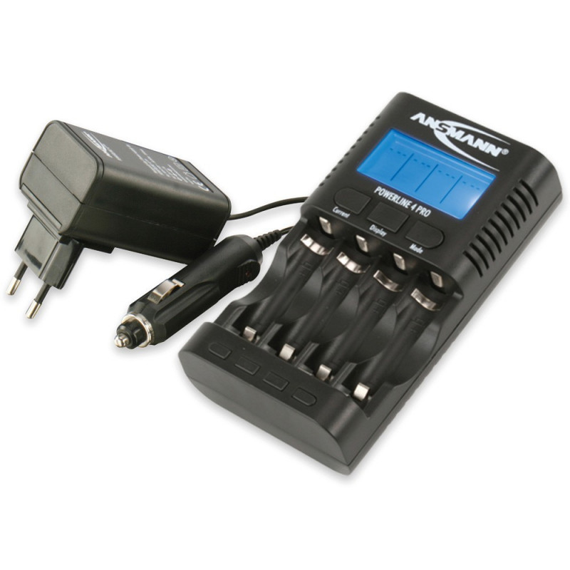 ANSMANN - Chargeur de 1 à 4 accus AAA/AA - Rapide ANSMANN - Chargeur de 1 à 4 accus AAA/AA - Rapide