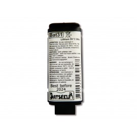 2,0Ah Compatible DAITEM/LOGISTY Pile Batterie Alarme BATLI04-3,6V 