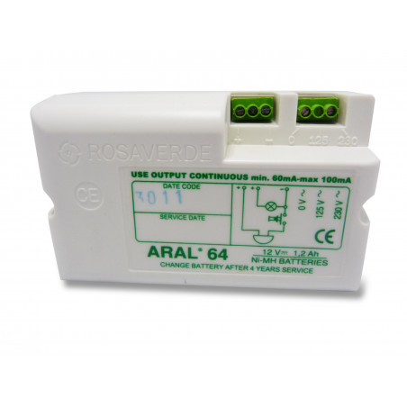 Chrono Pack Batterie NiMh AA 12.0V 1.7Ah + Cosses à trou - ARAL 63 - 64