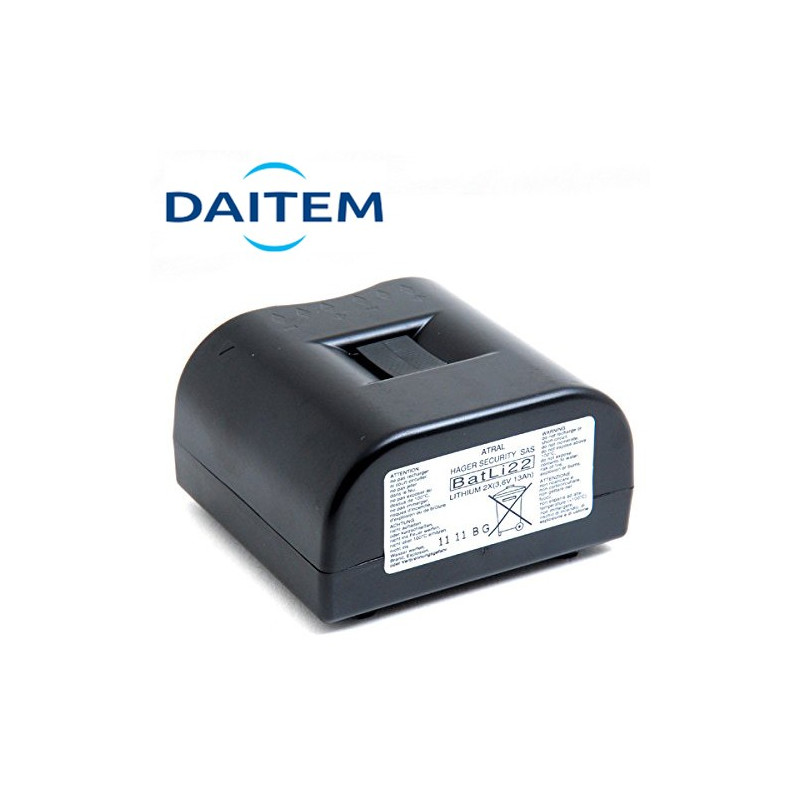 Pile Lithium ORIGINALE DAITEM BATLI22 3.6V - 13Ah Pile Lithium ORIGINALE DAITEM BATLI22 3.6V - 13Ah