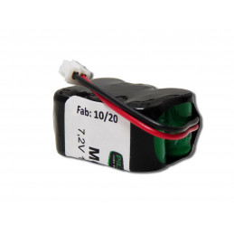 PACK Batterie NiMh 7.2V - 120mAh - Kinetic - MH120AAAL6HC