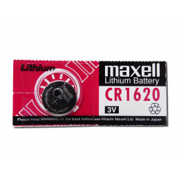 Pile Bouton CR1620 Standard - MAXELL - Lithium - 3V