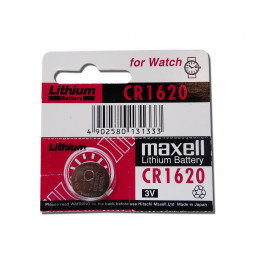 Pile Bouton CR1620 Standard - MAXELL - Lithium - 3V