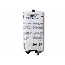 DAITEM Pile Batterie Alarme RXU15X- 3V - 3Ah