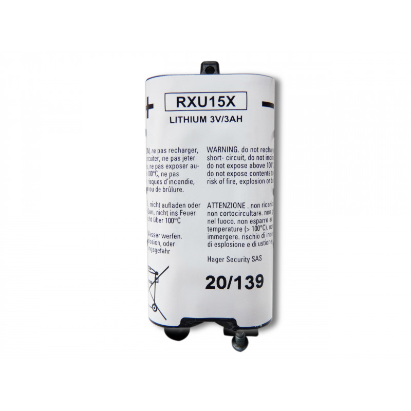DAITEM Pile Batterie Alarme RXU15X- 3V - 3Ah DAITEM Pile Batterie Alarme RXU15X- 3V - 3Ah