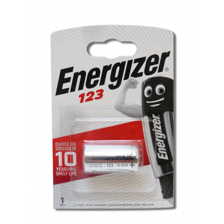 Pile Energizer CR123 Photo