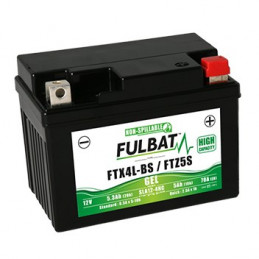 Batterie moto FTX4L-BS/FTZ5S FULBAT GEL - 12V - 5.3Ah