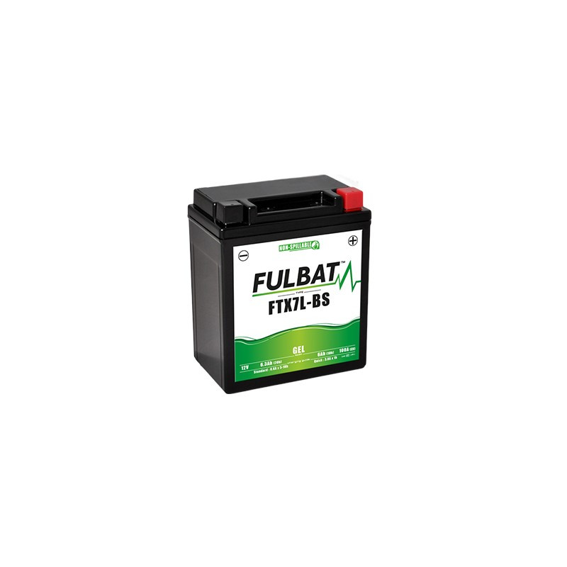 Batterie moto FTX7L-BS FULBAT GEL - 12V - 6.3Ah Batterie moto FTX7L-BS FULBAT GEL - 12V - 6.3Ah