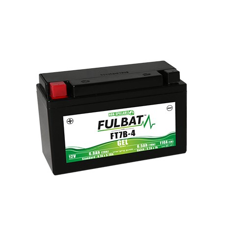 Batterie moto FULBAT FT7B-BS / FT7B-4 - GEL - 12V - 6.8Ah
