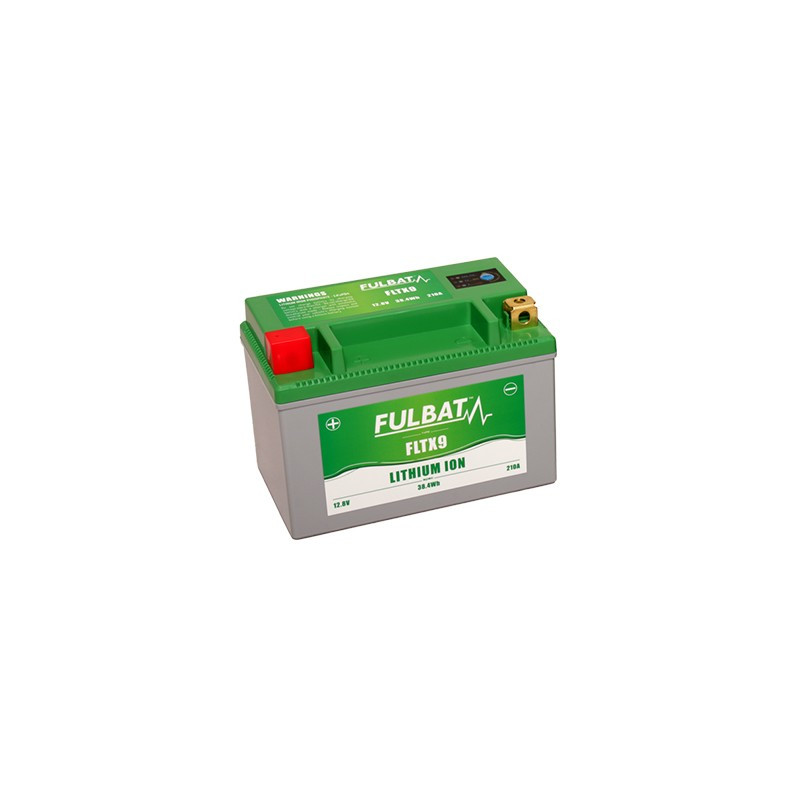 Batterie moto FLTX9 FULBAT LITHIUM-ION - 12V - 3Ah Batterie moto FLTX9 FULBAT LITHIUM-ION - 12V - 3Ah