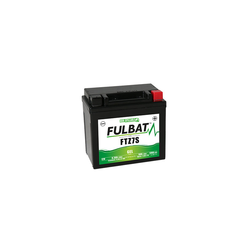 Batterie moto FTZ7S FULBAT GEL - 12V - 6.3Ah Batterie moto FTZ7S FULBAT GEL - 12V - 6.3Ah